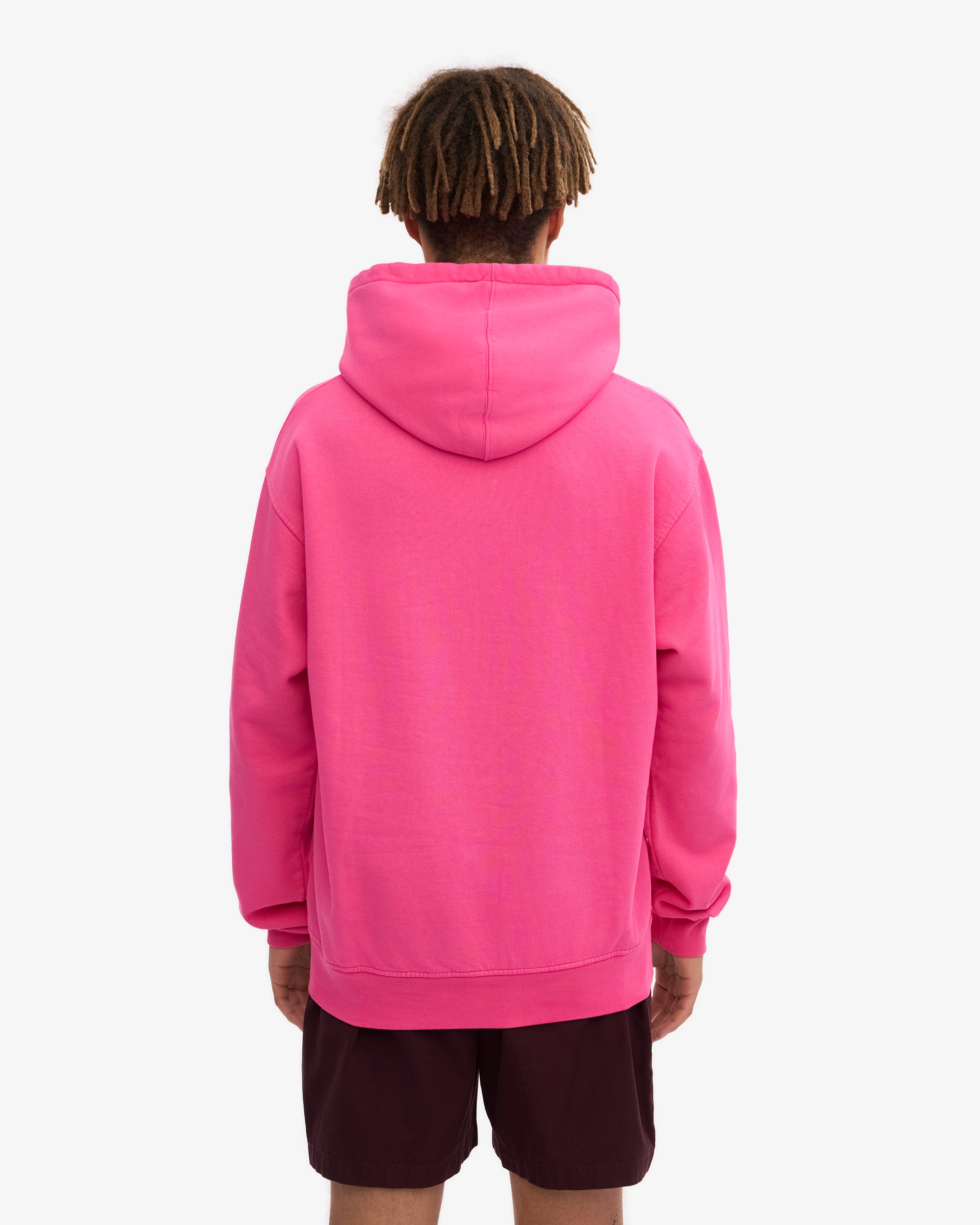 Classic Organic Cotton Hoodie - Bubblegum Pink | Soft & Comfortable Pullover for Women & Men | Perfect for Casual Wear, Gym, and Outdoor Activities