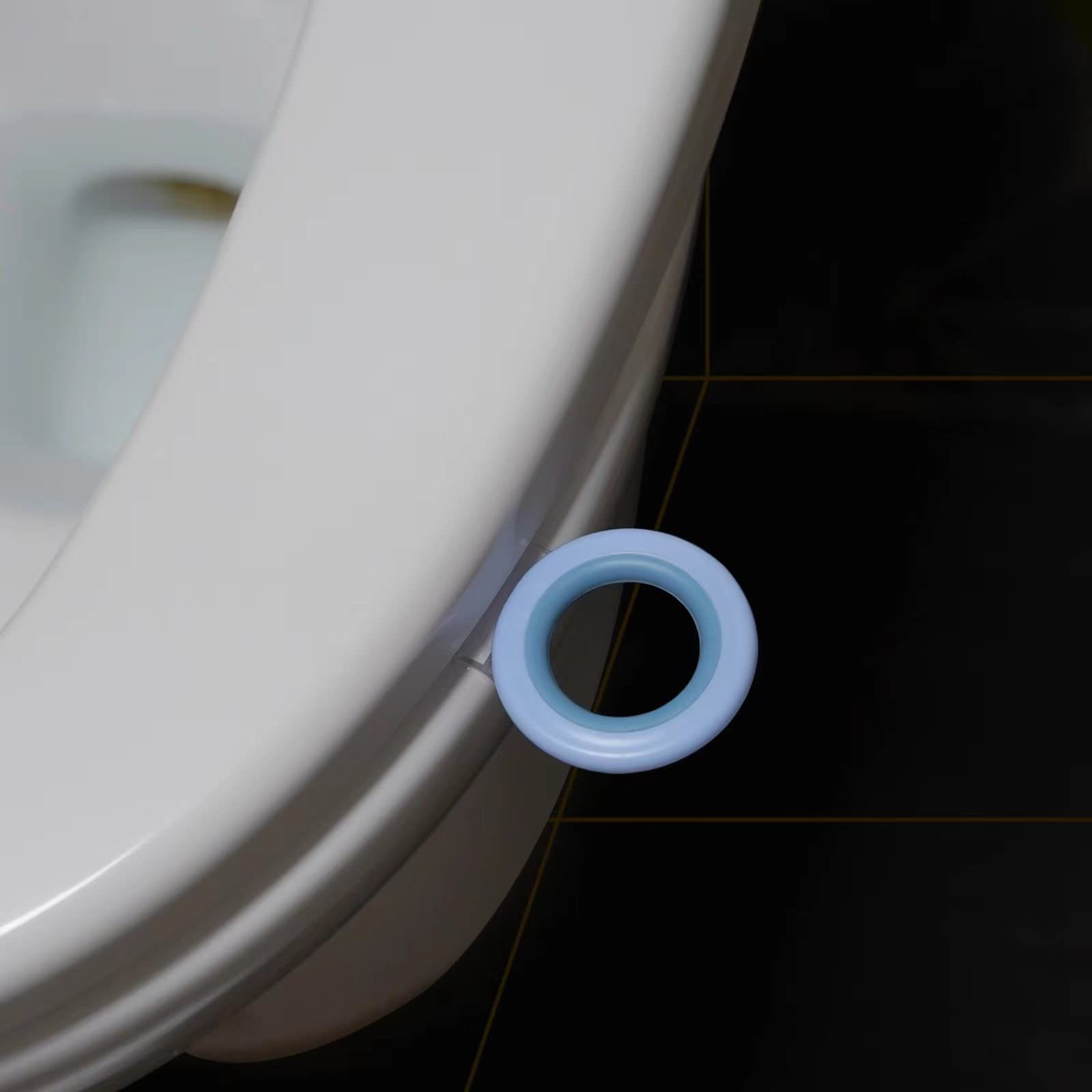 Blue Toilet Seat Handle & Lid Lifter - 2 Pack for Sanitary Bathroom Use