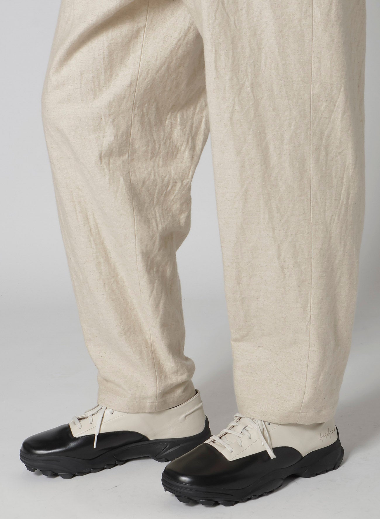 Premium Cotton Linen Blend Double Satin Pants with Flap Pockets - Comfortable & Stylish for Work, Travel & Casual Wear