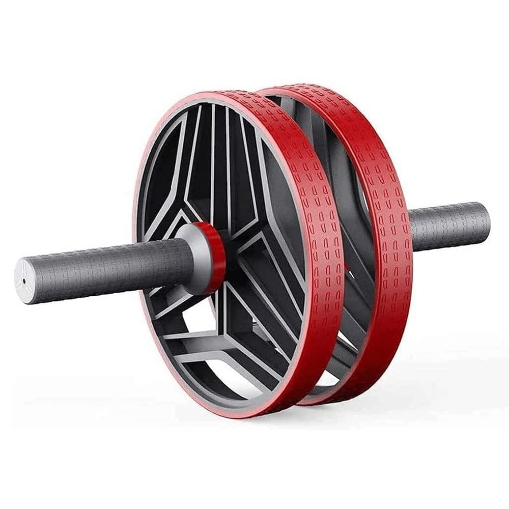 MZLXDEDIAN AB Wheel Roller Kit with Resistance Band, Knee Pad, Anti-Slip Handles & Storage Bag - Core Workout Equipment for Abs & Full Body Training - Home Gym Fitness Gear for Men & Women