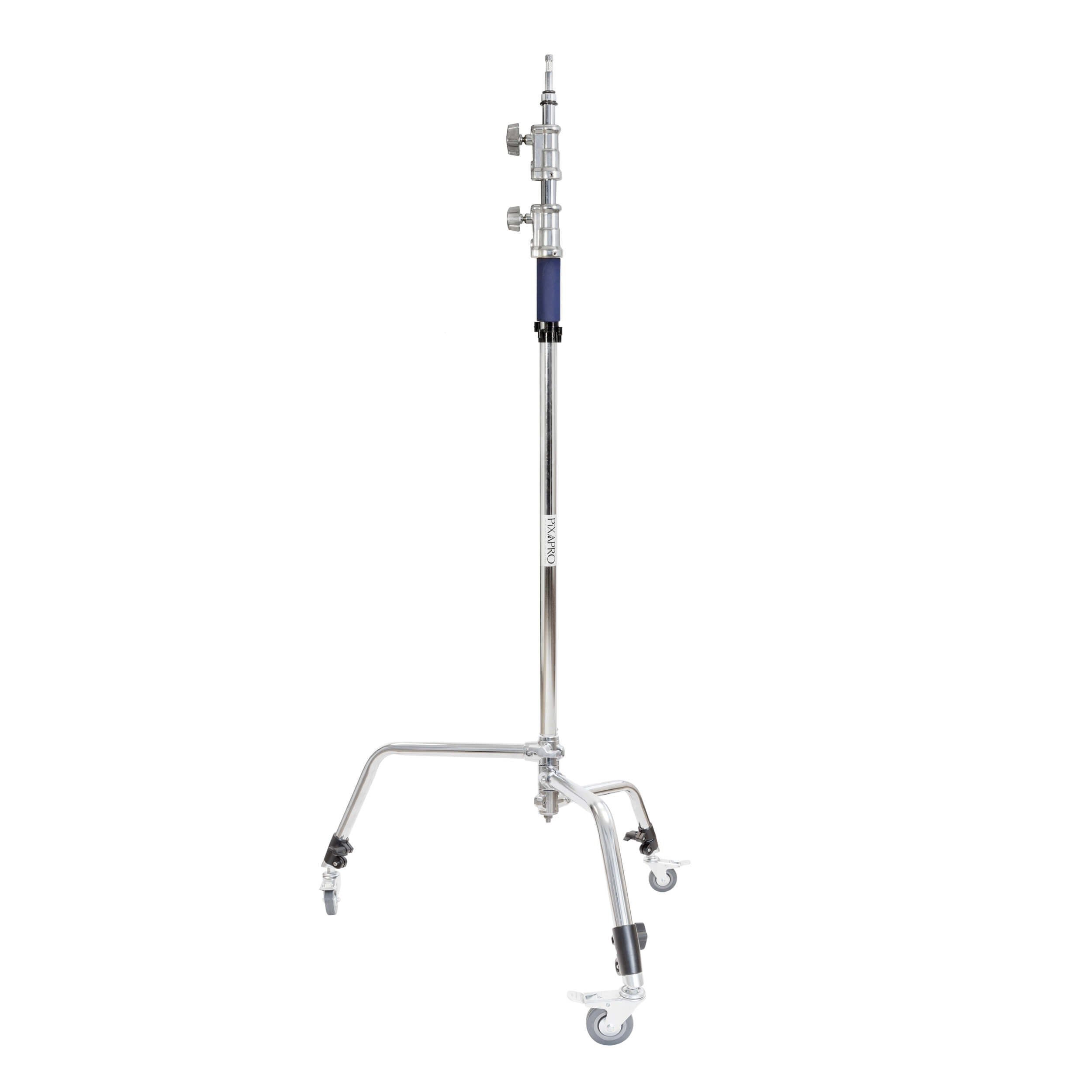 3M Turtle Base Detachable C Stand with Caster Wheels - Heavy Duty Photography & Video Studio Equipment for Lighting, Backdrops & Film Production