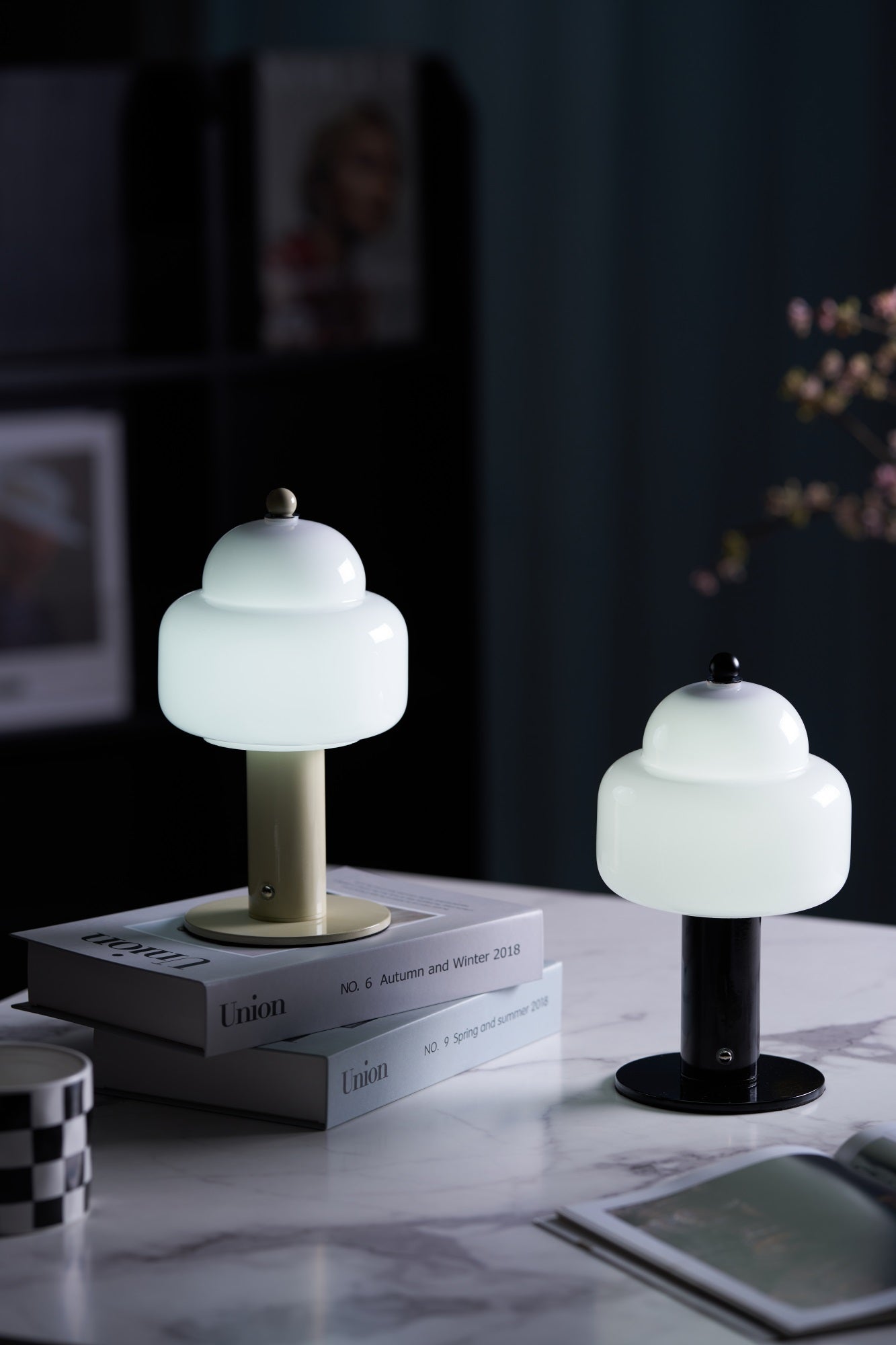 Modern Cloud Dome Table Lamp - Soft Glow LED Night Light for Bedroom, Nursery & Living Room - Perfect for Relaxation, Reading & Decor