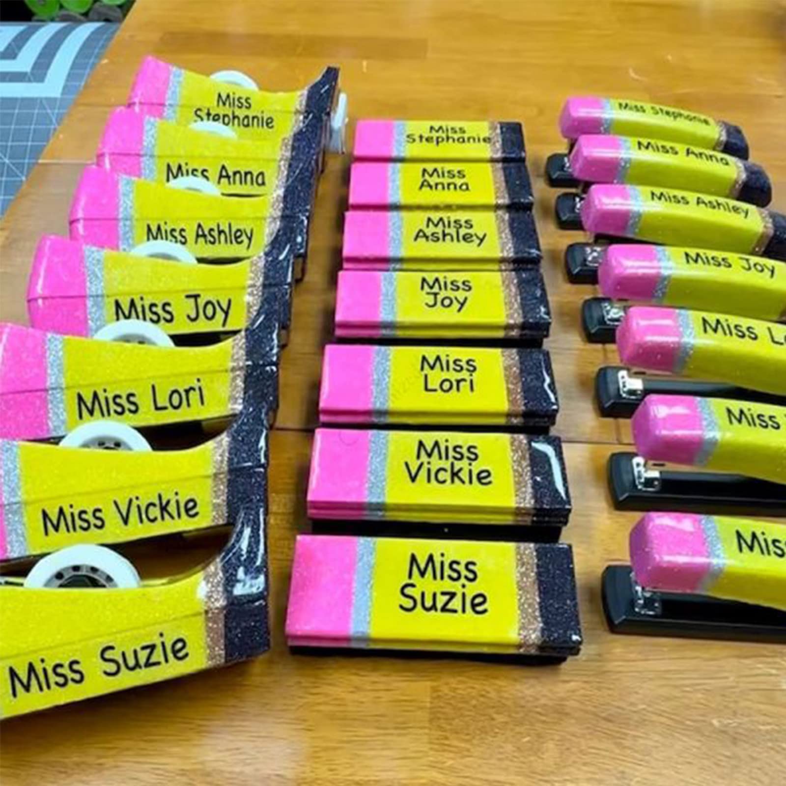 5-Piece Custom Office Supplies Kit with Stapler, 8