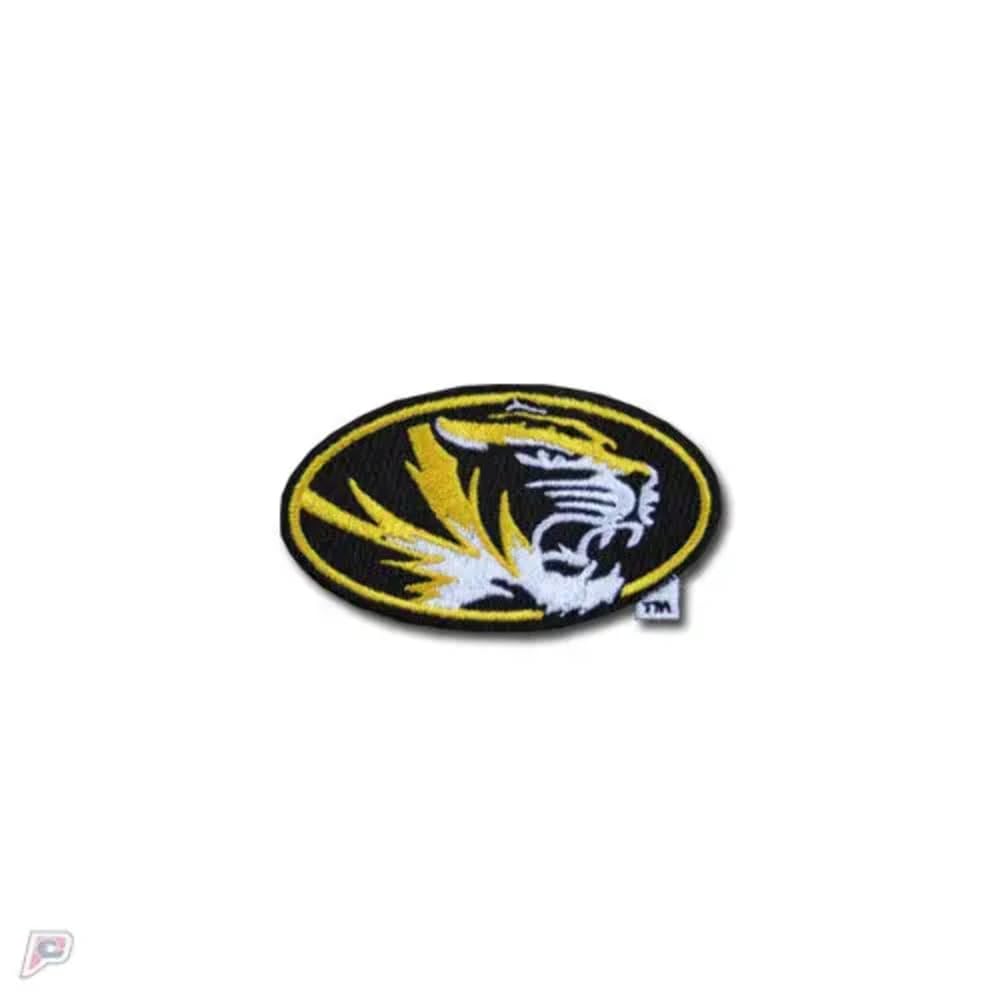 Missouri Tigers Embroidered Iron On Patch - Round Logo for DIY Clothing, Hats, Bags - Perfect for Fans, Gifts & Customization