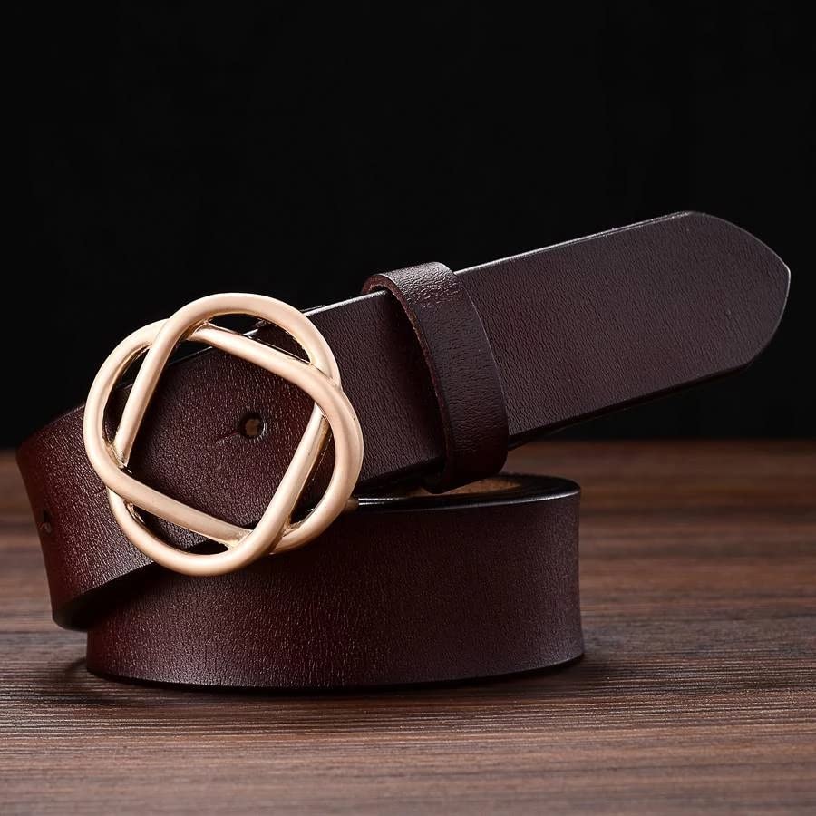 Stylish Women's Fashion Belt - Adjustable Waist Belt for Dresses, Pants & Skirts (Color: C, Size: 100CM) | Perfect for Office, Casual & Formal Outfits
