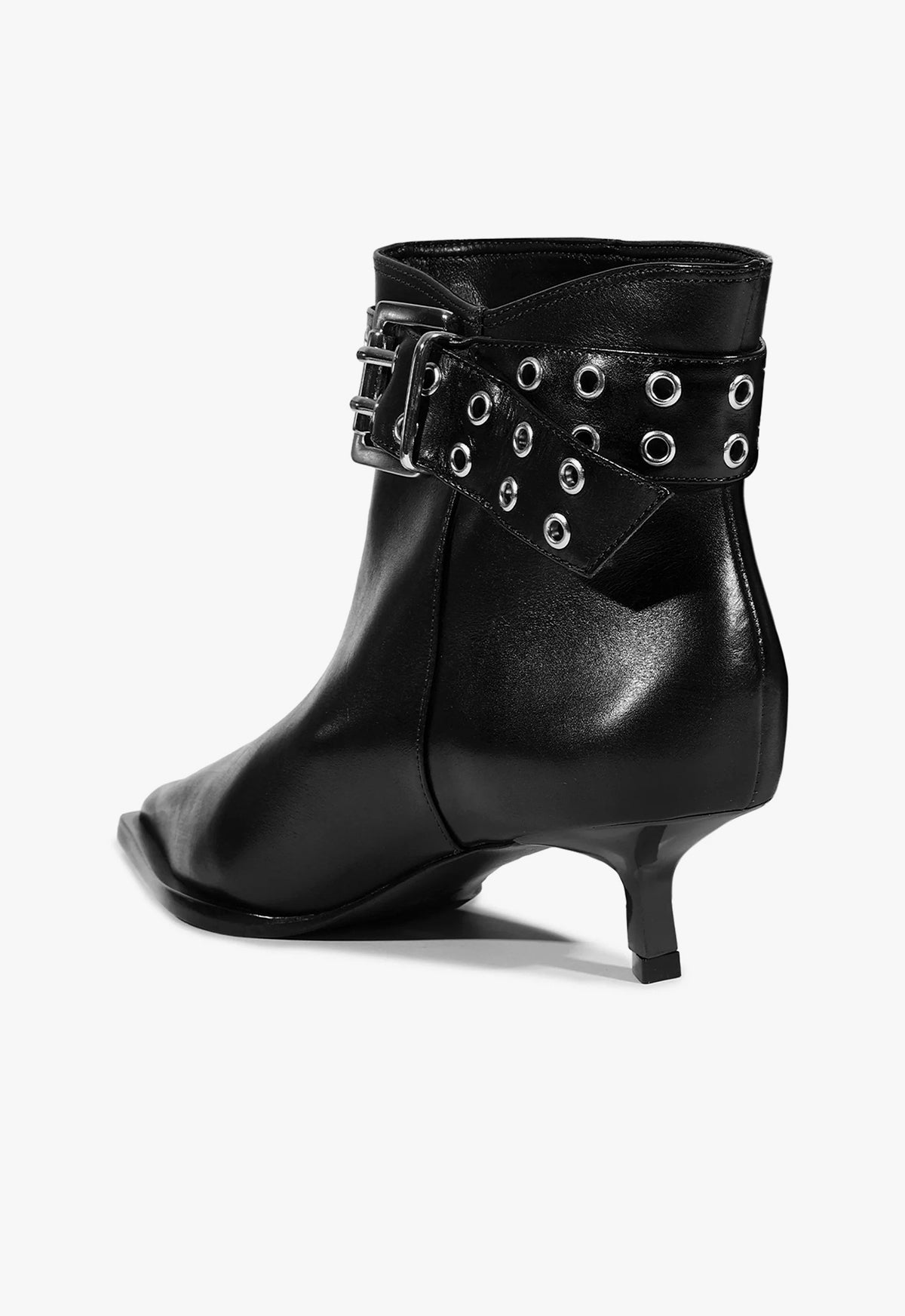 Jess Atanado Leather Bootie F24 - Low Heel Ankle Boots for Women | Comfortable & Stylish for Casual Outings, Office Wear & Date Nights