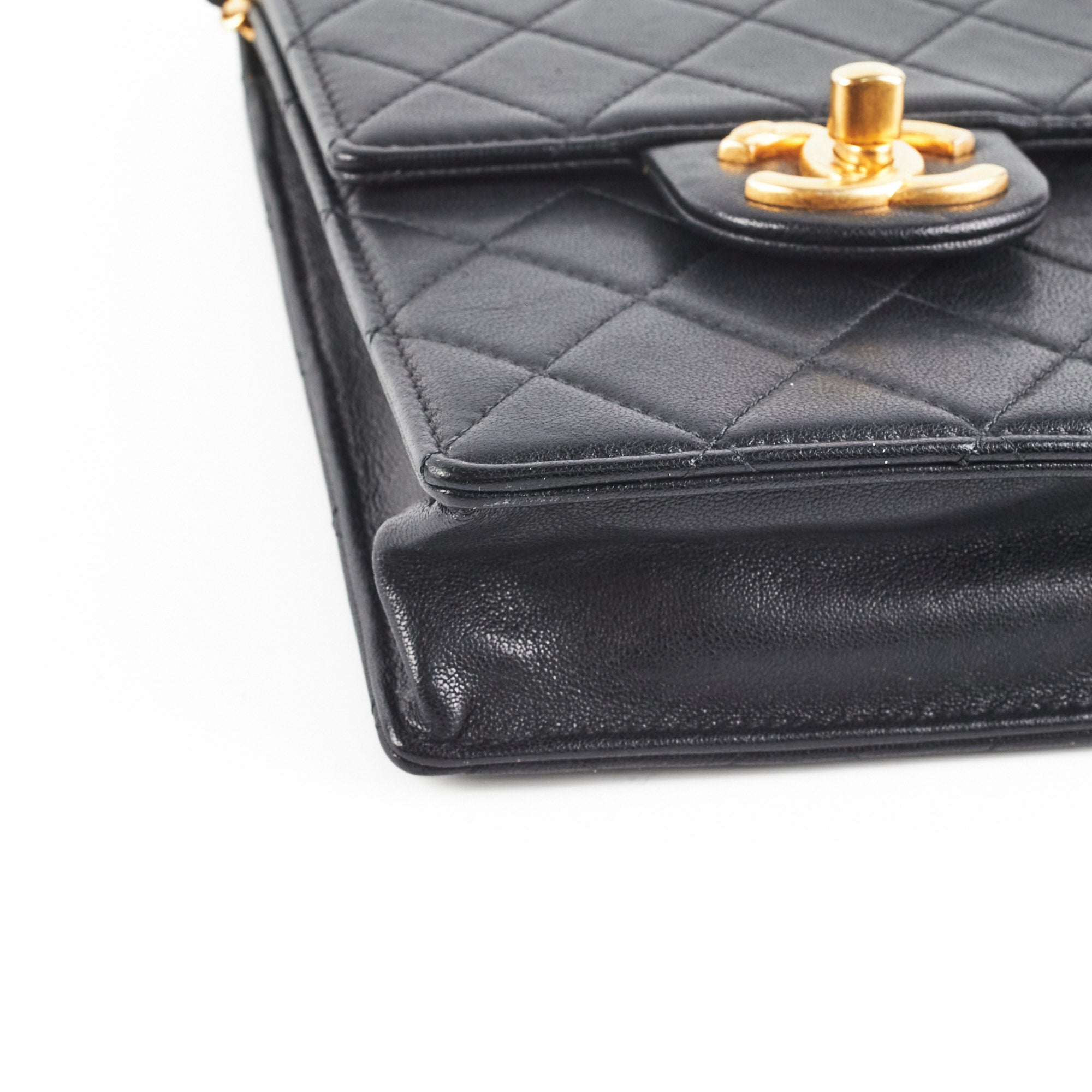 Chanel Quilted Vertical Pearls Clutch Bag in Black - Elegant Evening Clutch for Parties, Weddings & Special Events