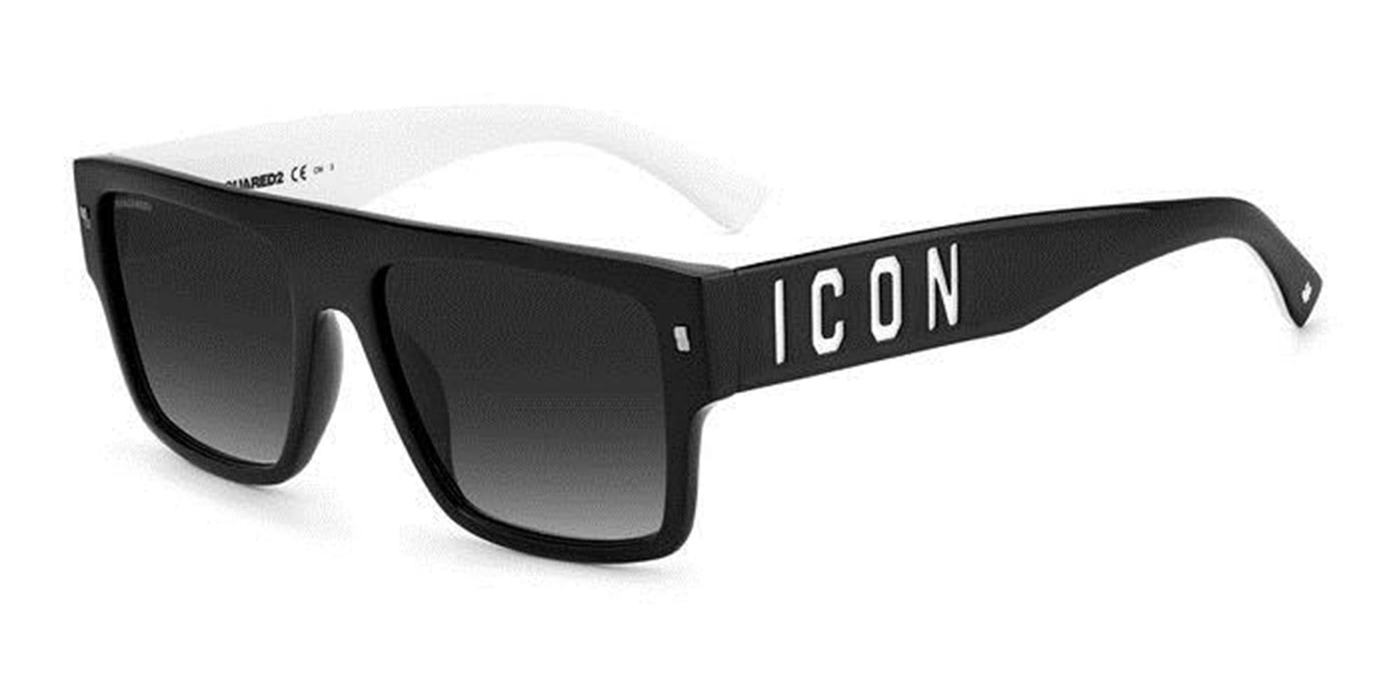 DSQUARED2 Icon 0003/S Sunglasses - Polarized UV Protection Aviator Style for Men & Women - Perfect for Driving, Beach, and Outdoor Activities