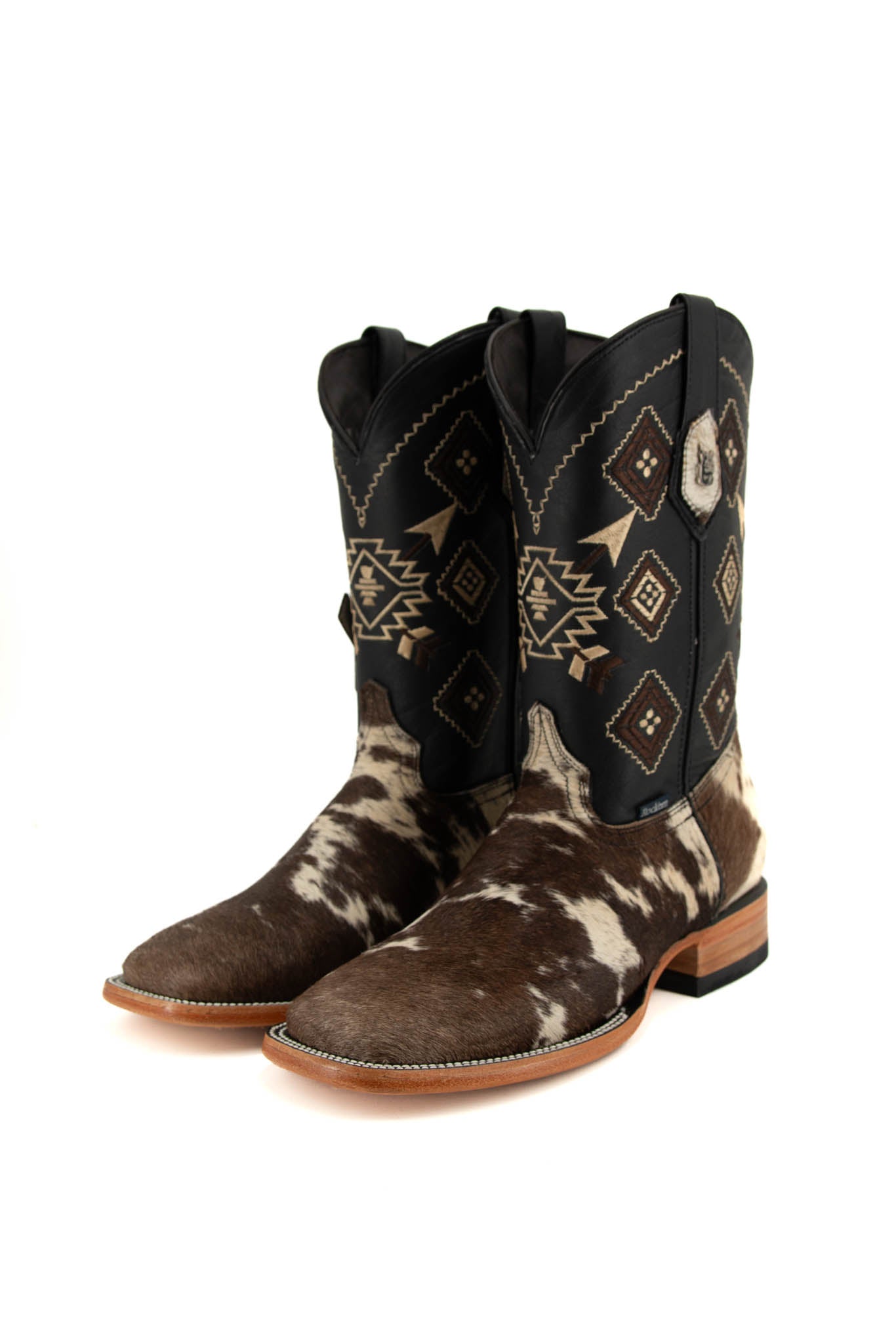 Men's Size 7 Genuine Cowhide Leather Boots - Durable & Comfortable Western Boots for Riding, Work & Casual Wear