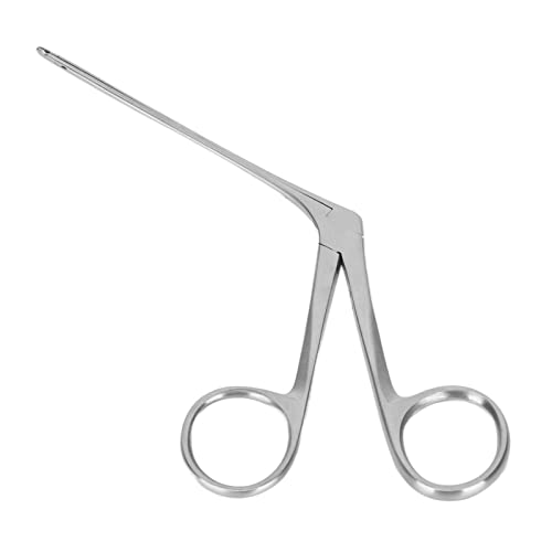 ANGGREK Stainless Steel Ear Forceps - Micro Ear Wax Removal Tool with Flexible Tips for Comfortable Ear Cleaning | Perfect for Home Use, Clinics & Travel