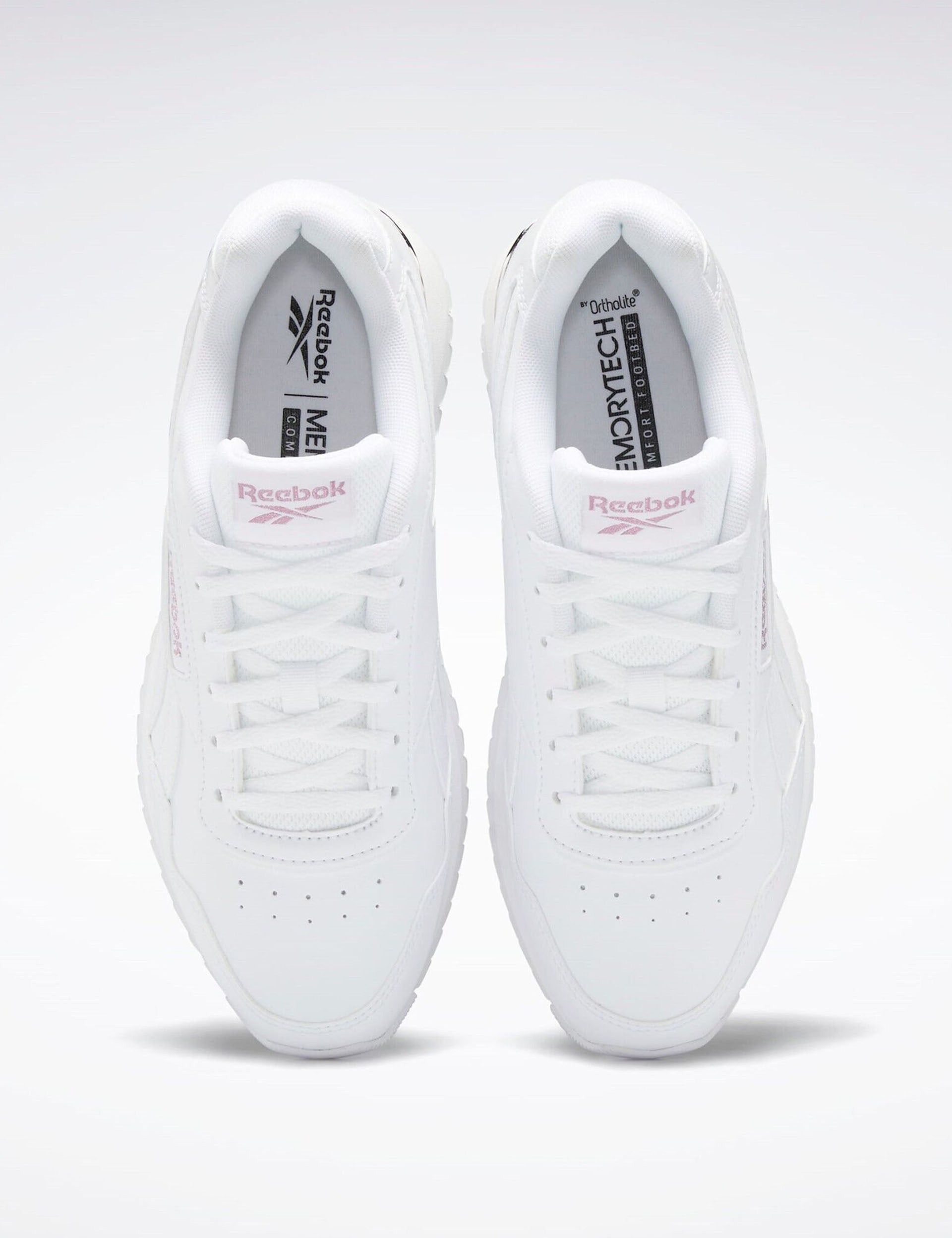 Reebok Glide Ripple Clip Running Shoes for Women - Cloud White & Rose Gold | Lightweight Comfort for Jogging, Gym Workouts & Casual Wear