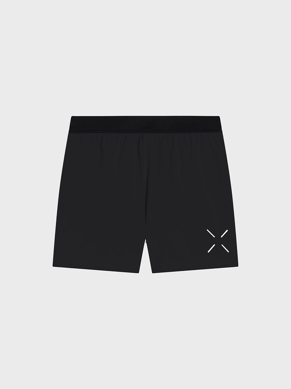 10,000 Black 5-Inch Interval Shorts for Men - Gym, Running & Workout Shorts - Lightweight & Breathable for Active Lifestyles