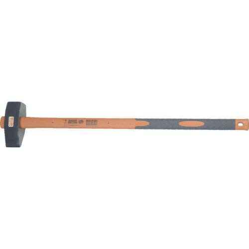 Bahco LS-MASSE-TR-4FG 4-Pound Sledge Hammer with Hanging Hole - Durable Fiberglass Handle, Multi-Color Head - Perfect for Construction, Demolition & DIY Projects