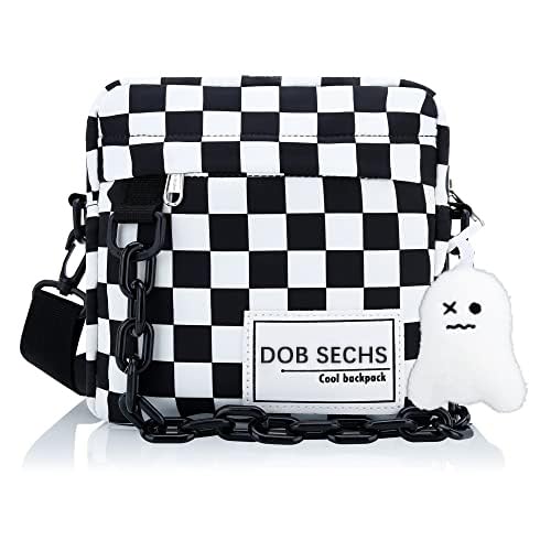DOB SECHS Women's Small Crossbody Purse - Stylish Messenger Shoulder Bag for Everyday Use, Travel & Work | Compact & Lightweight Design