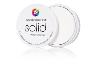 Beautyblender Solid Makeup Sponge Cleanser - Gentle & Effective Brush & Sponge Cleaner for Daily Makeup Tool Care | Perfect for Home & Travel Use