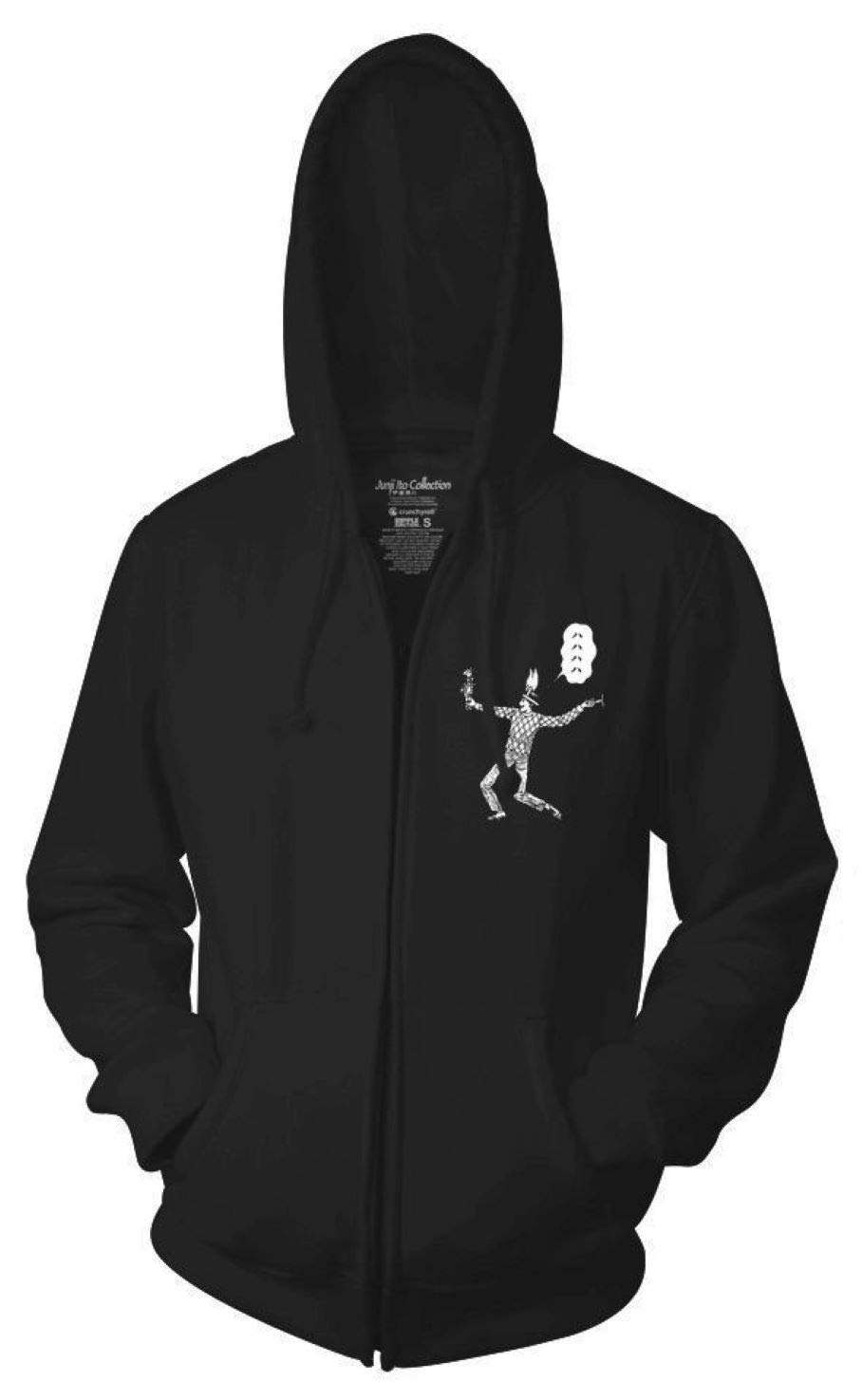 Junji Ito Official Souichi Horror Manga Zip Up Hoodie for Adults - Cozy Anime Sweatshirt for Manga Fans, Halloween Cosplay & Casual Wear
