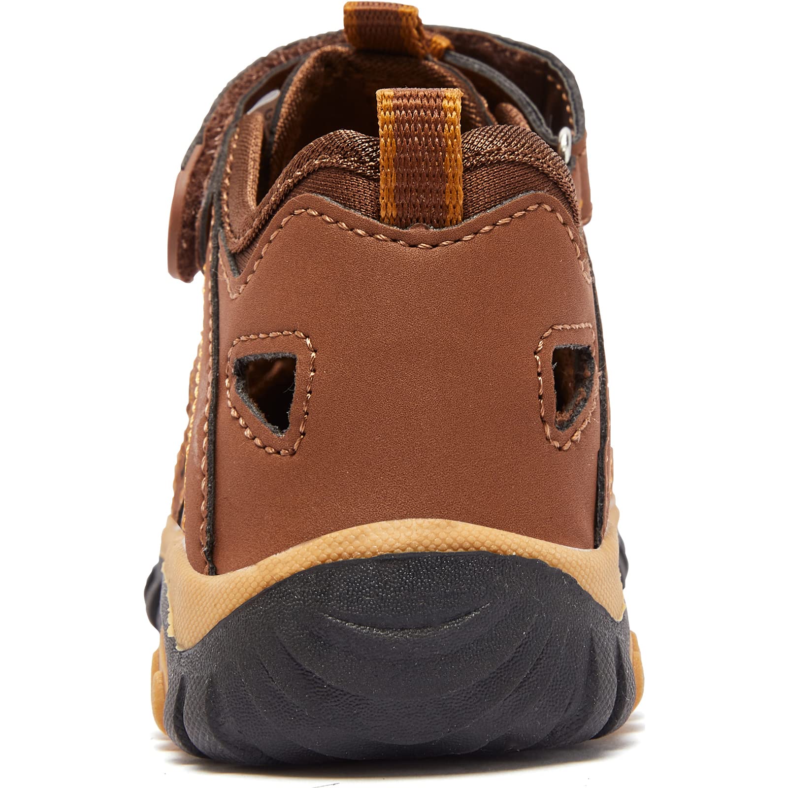 HOBIBEAR Kids' Closed-Toe Sport Water Sandals for Boys & Girls - Breathable Quick-Dry Outdoor Shoes for Toddler, Little Kid & Big Kid - Perfect for Beach, Pool, Hiking & Summer Activities