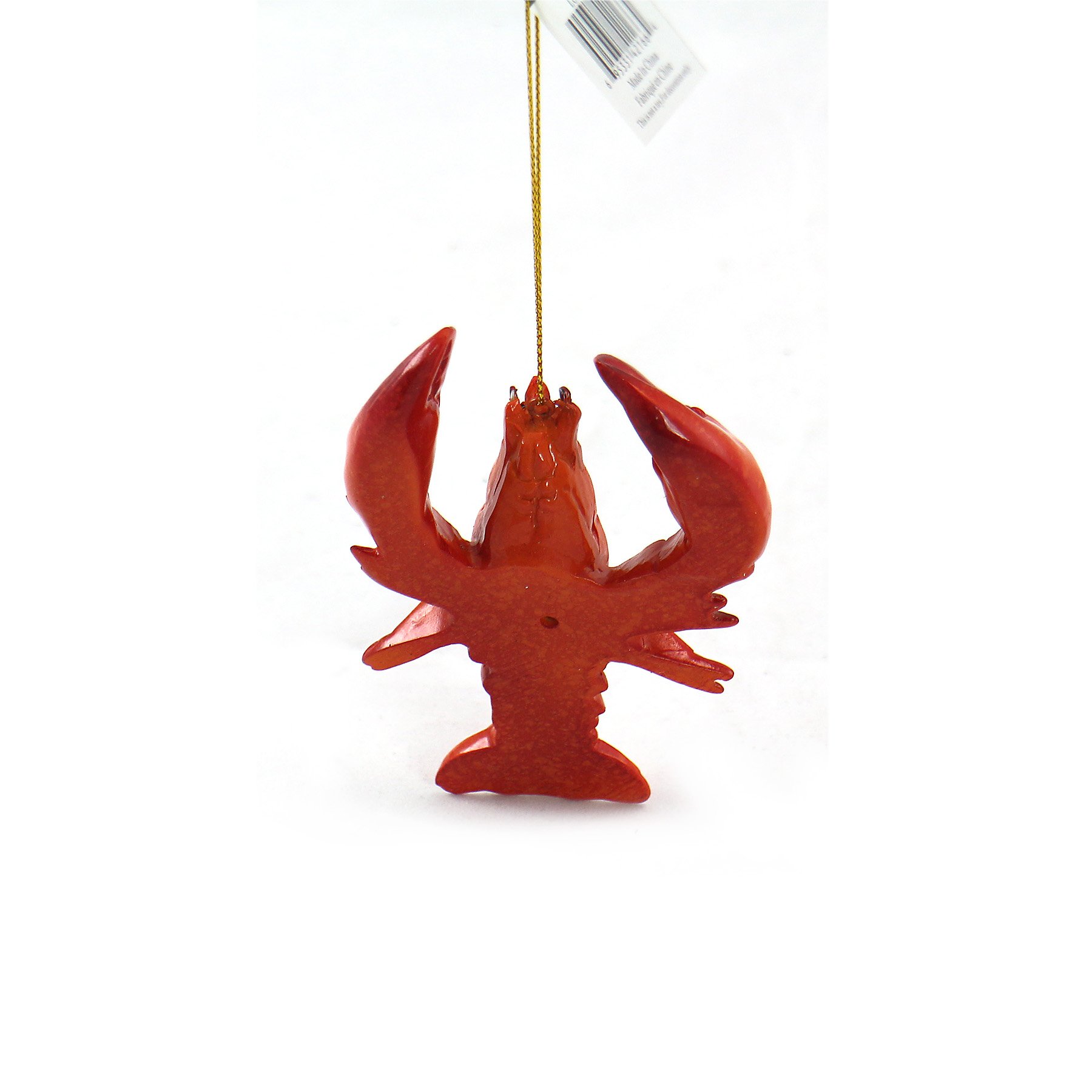 Red Lobster Ornament - Handcrafted Marine Life Decor for Christmas Tree, Aquarium & Coastal Home Decor | Perfect Gift for Ocean Lovers