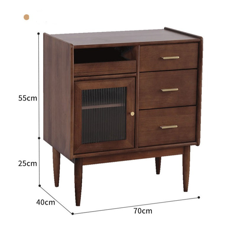 Katherine Cabinet Buffet Sideboard - Japanese Kyoto Style Scandinavian Modern Dining Room Storage Furniture for Living Room, Entryway & Kitchen