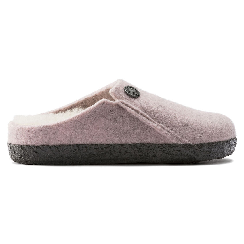Birkenstock Zermatt Shearling Kids Slippers - Soft Pink 1020608 | Cozy Indoor & Outdoor Winter Footwear for Boys & Girls