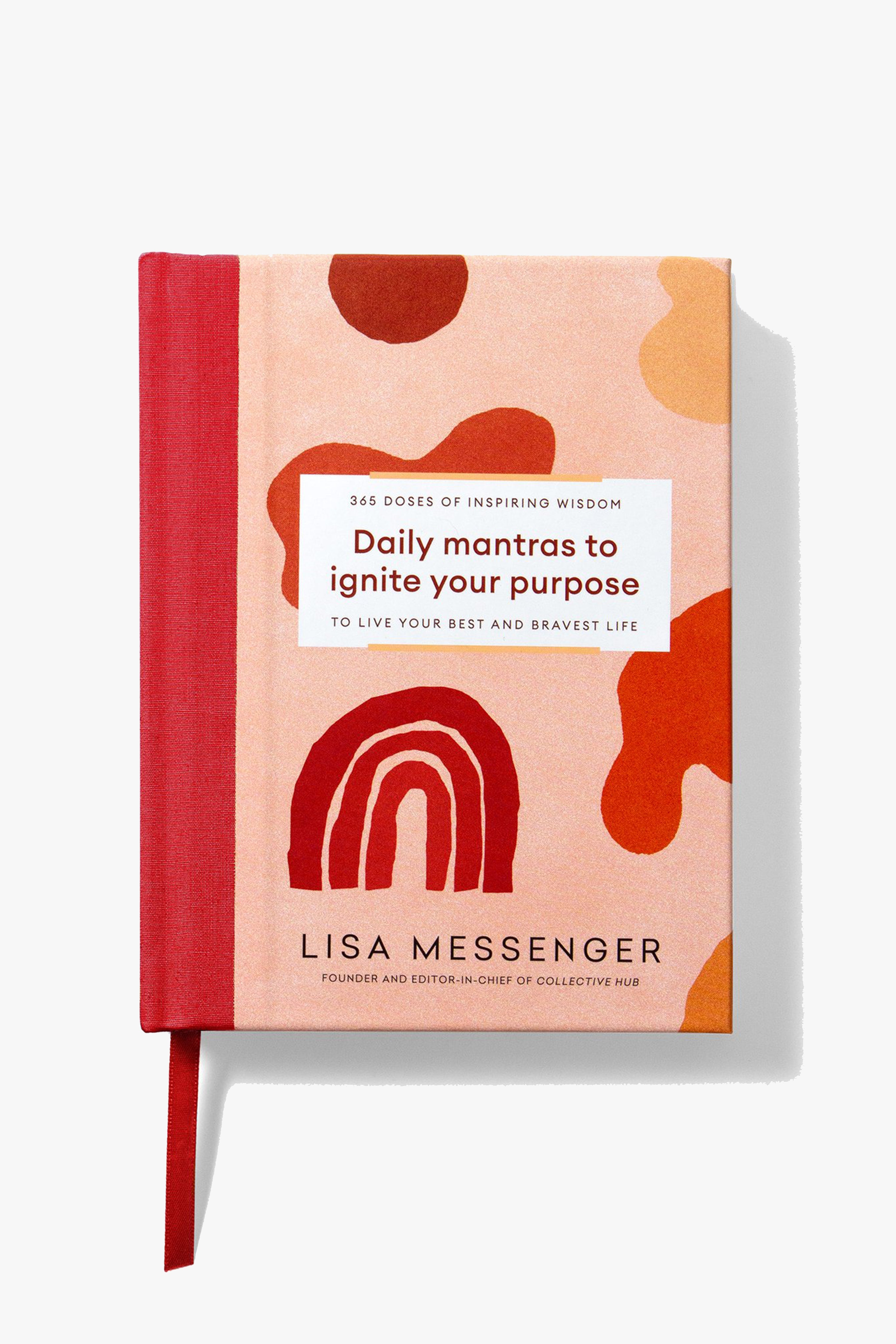 Mini Daily Mantras Red Blush Book - Inspirational Quotes & Positive Affirmations Journal for Women - Perfect for Meditation, Self-Care & Personal Growth