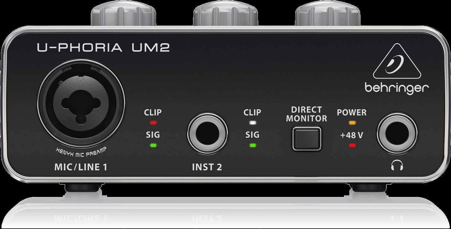 U Phoria UM2 Professional USB Microphone - High-Quality Recording for Podcasting, Streaming & Voiceovers | Perfect for Home Studios & Content Creators