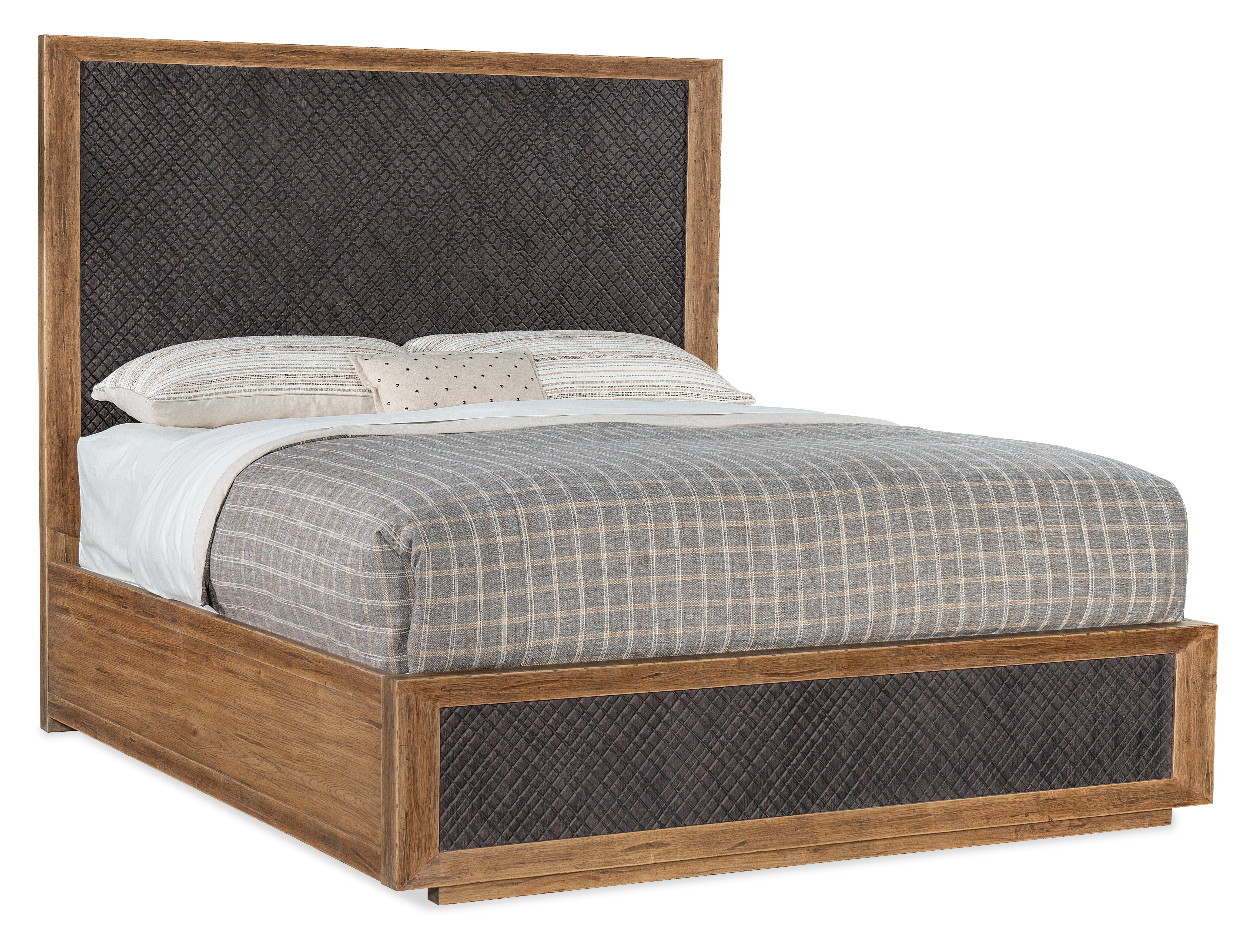 Big Sky Queen Panel Bed - Solid Wood Frame, Modern Farmhouse Style for Bedroom | Perfect for Master Suite, Guest Room & Cozy Retreats