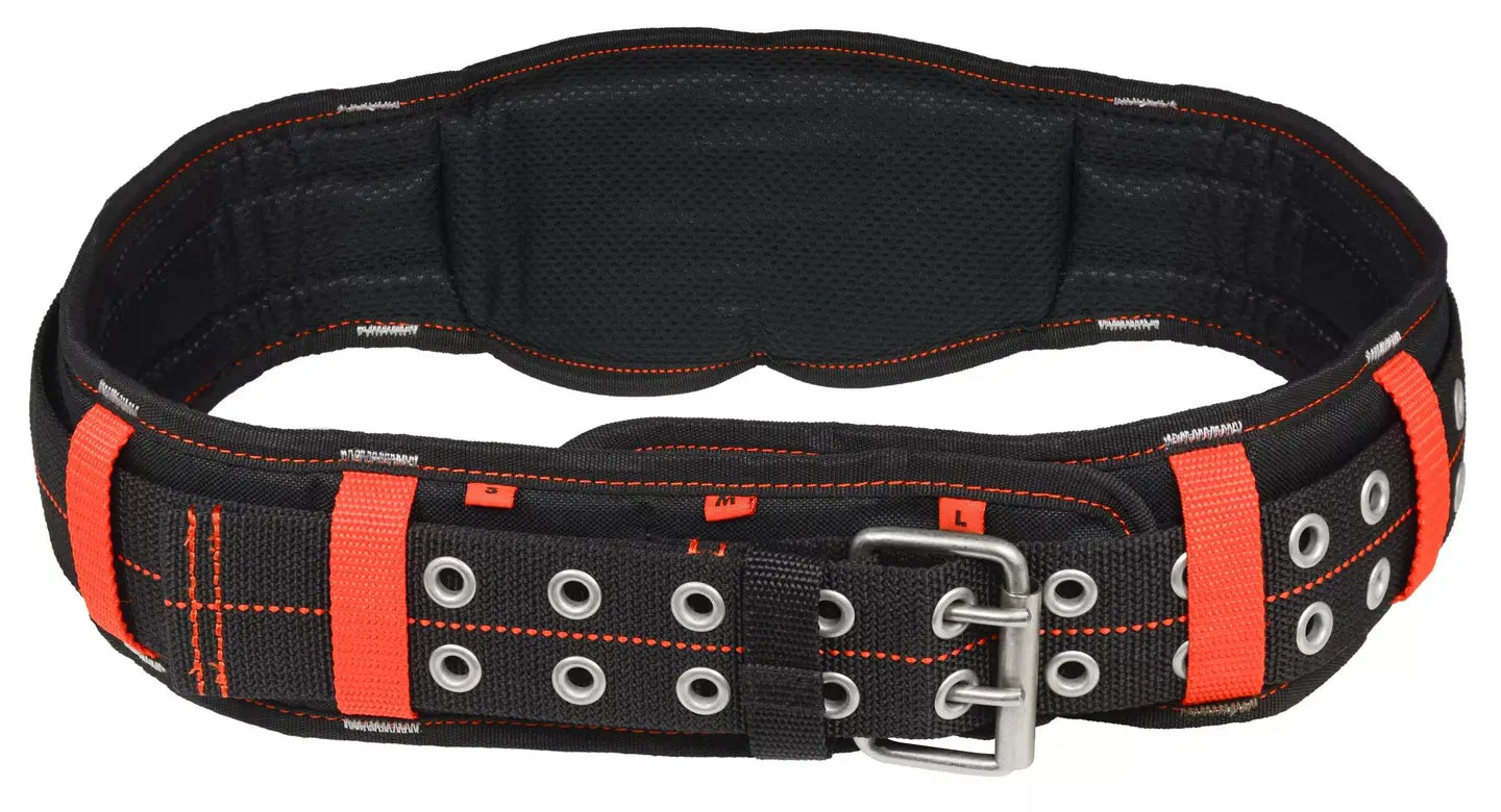 Hultafors HT5125 Work Gear 5 Padded Air Mesh Fabric Belt - Comfortable & Durable Tool Belt for Construction, Carpentry & DIY Projects