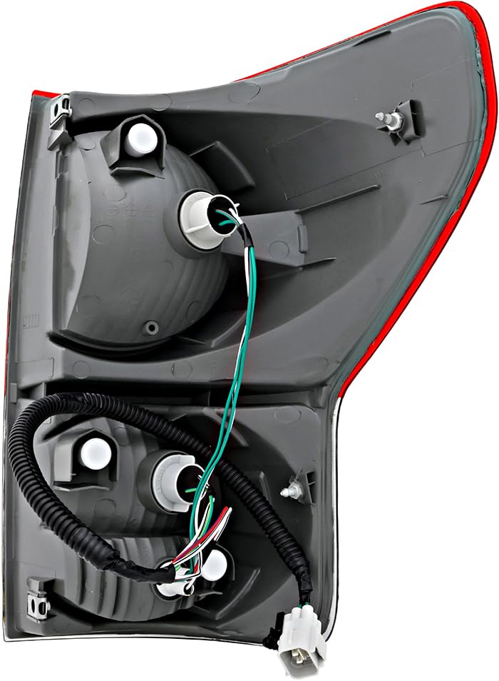 Toyota Tundra Tail Lights Replacement Set - Driver & Passenger Side (2007-2009 Models) | Durable LED Brake Lights for Improved Night Visibility & Safety