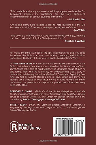 They Spoke of Me: How Jesus Unlocks the Old Testament - Bible Study Guide for Christians, Small Groups & Personal Devotion