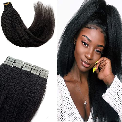 Kinky Straight #NA Natural Black 50g 20pcs