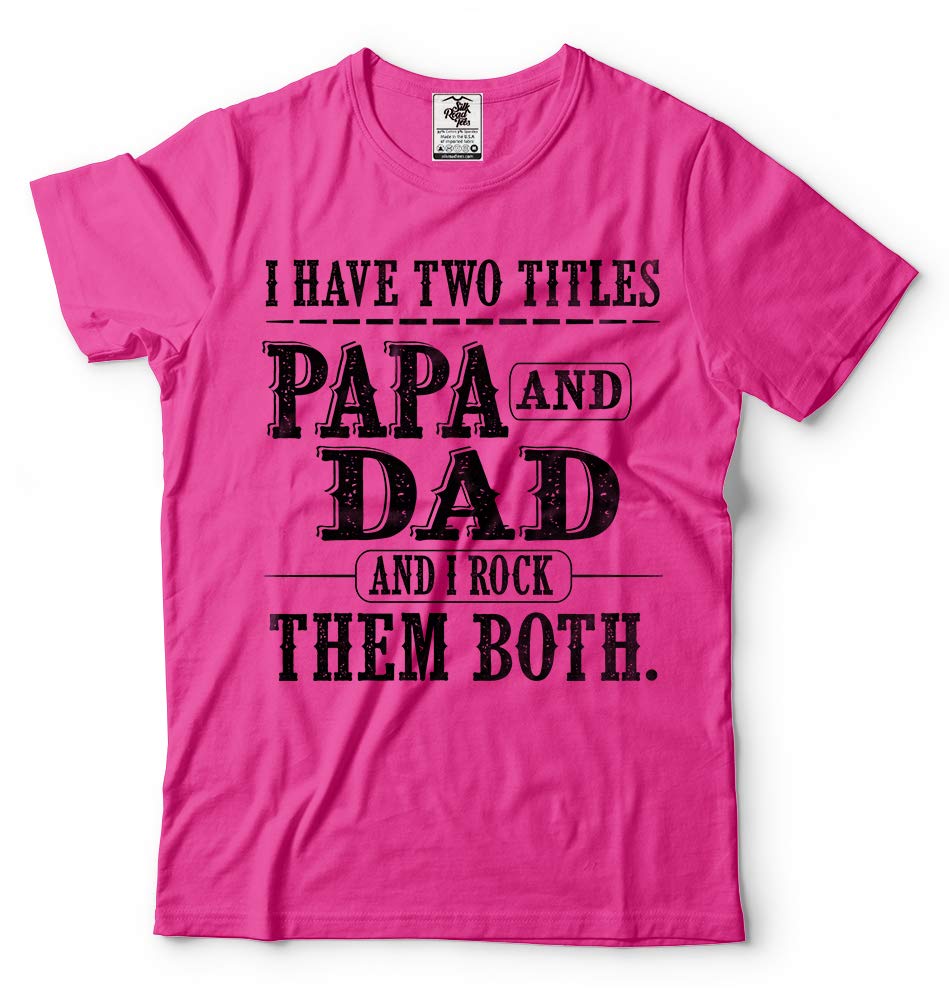 Best Dad T-Shirt for Men - Funny Father's Day Gift Idea - Comfortable Cotton Shirt for Everyday Wear & Special Occasions