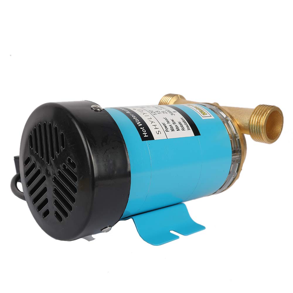 115V 120W 1 Inch Outlet Automatic Home Pressure Booster Pump with Water Flow Switch - Whole House Water System, Shower & Garden Irrigation Booster