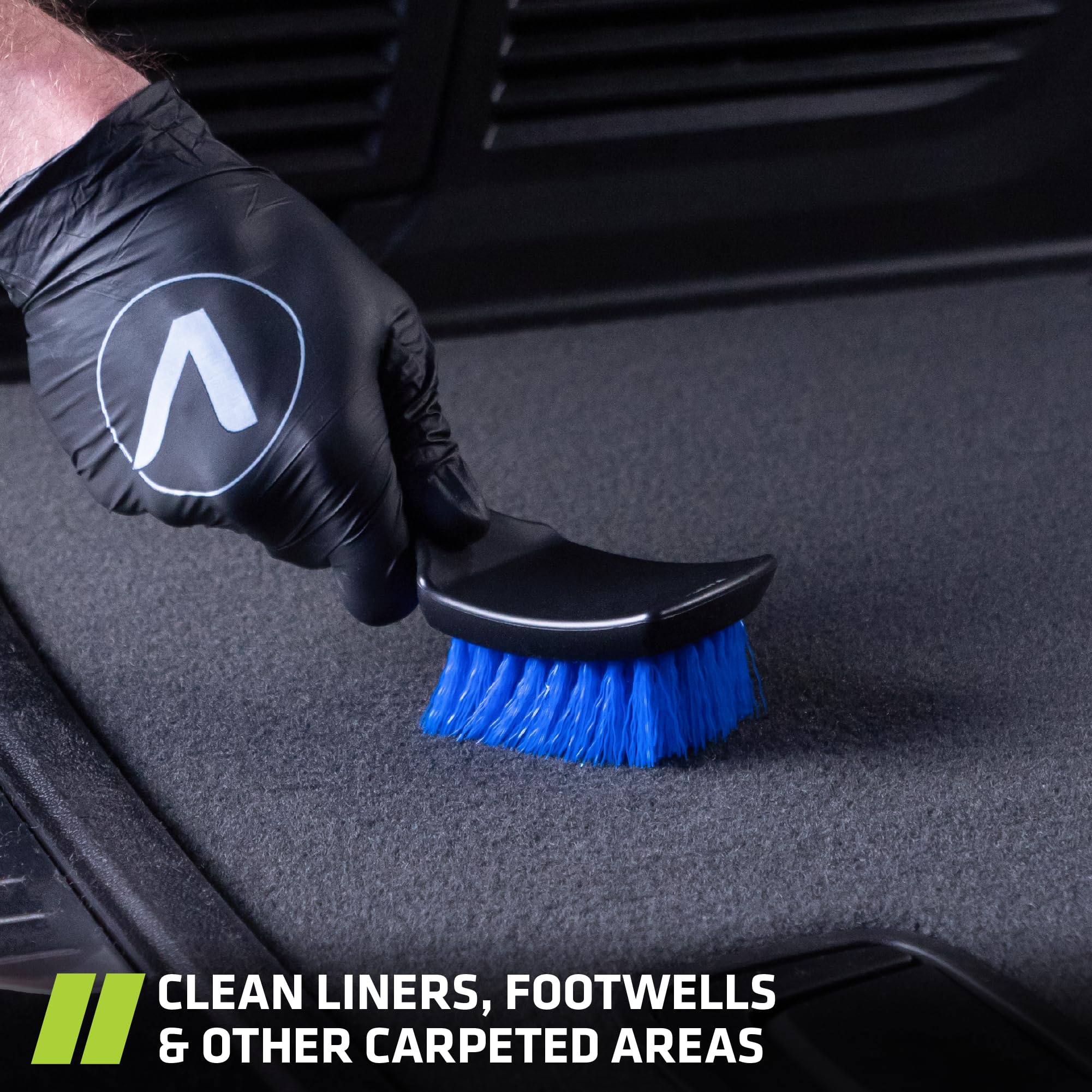 Viking Heavy-Duty Carpet Cleaning Brush for Floor Mats, Car Interior & Home – Durable Scrub Brush (8.3
