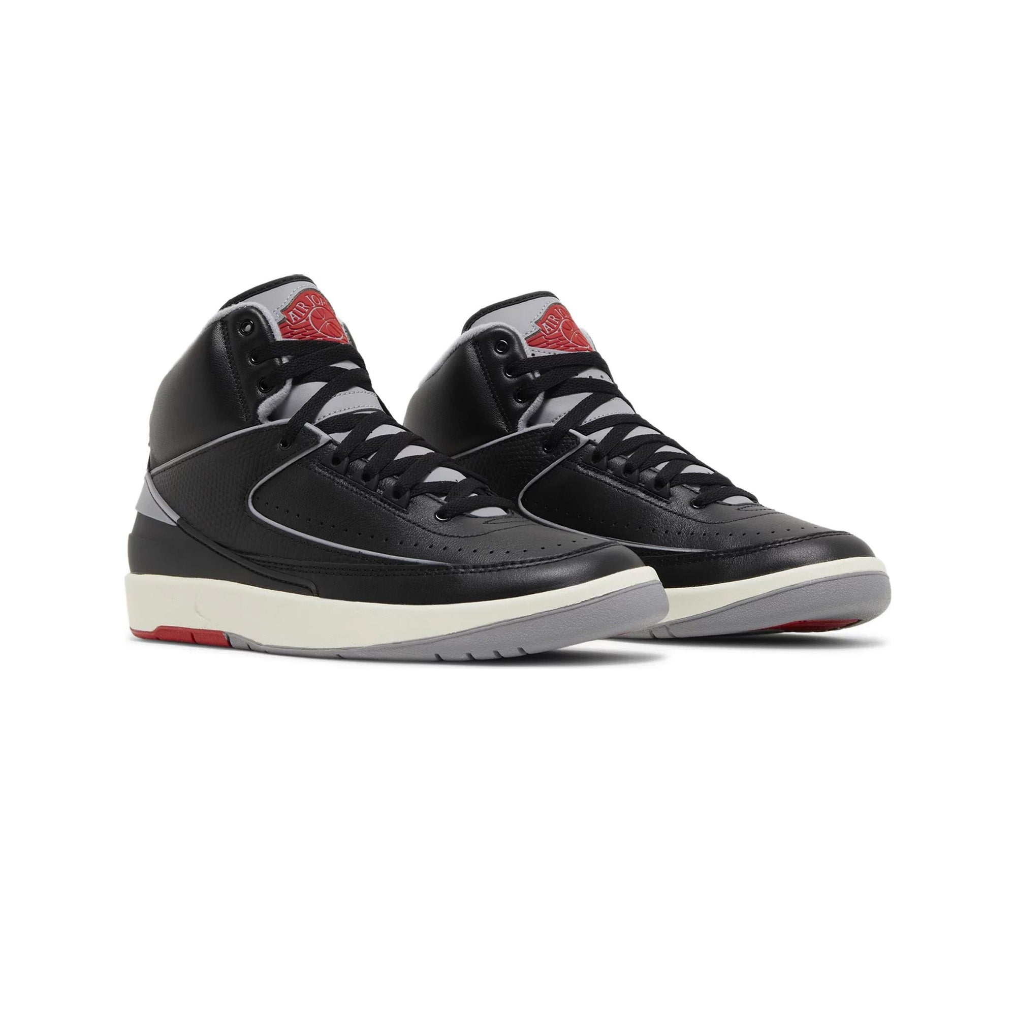 Air Jordan 2 Retro 'Black Cement' Men's Basketball Shoes 2023 Edition - Premium Comfort & Style for Streetwear, Sneaker Collectors & Casual Wear