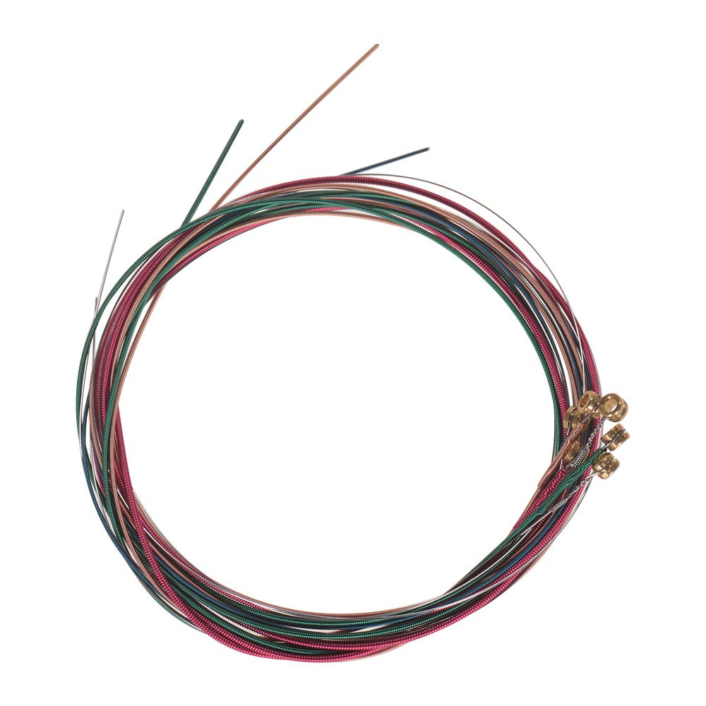 Fesjoy Acoustic Guitar Strings Set - Steel Core with Copper Alloy Winding (6-Pack) | Perfect for Folk, Country & Fingerstyle Playing