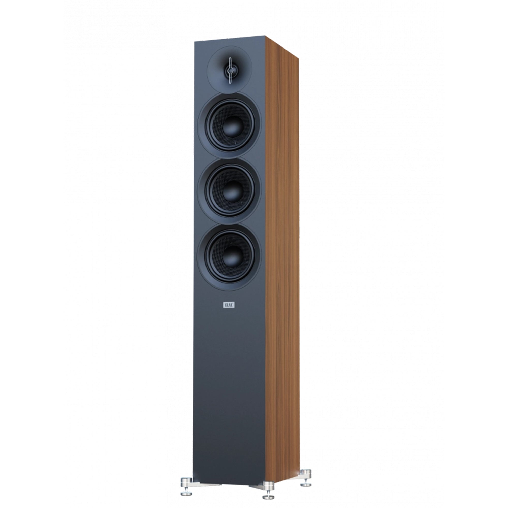 ELAC Debut 3.0 F5.3 Floorstanding Speakers - High Fidelity Home Audio System for Living Room, Home Theater & Music Listening