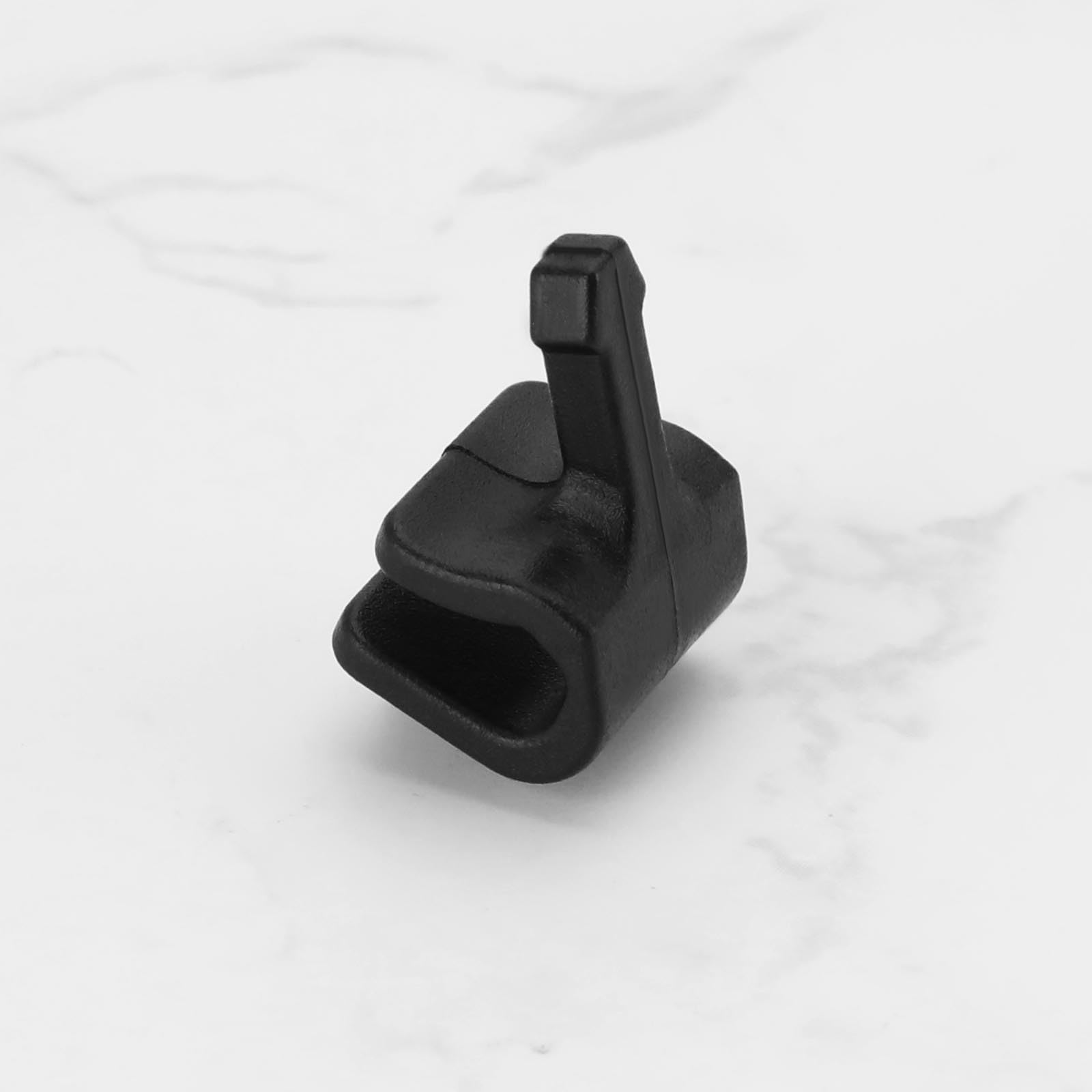 2-Pack Brabantia Bin Lid Clasp Replacement - Durable Nylon Trash Can Lid Repair Clips & Pins (Compatible with 50L/60L Touch Bin Lids) - Perfect for Kitchen, Bathroom & Office Waste Bins