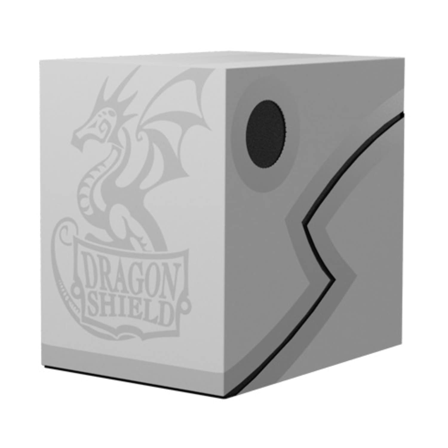 Arcane Tinmen Double Shell 150+ Card Deck Box - Ashen White | Premium Storage for MTG, Pokemon & Yu-Gi-Oh Cards | Perfect for Gaming Tournaments & Collectors
