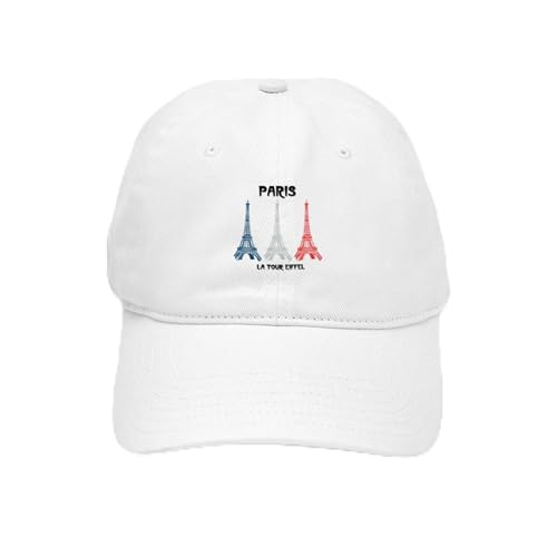 White - Paris Eiffel Tower Cap