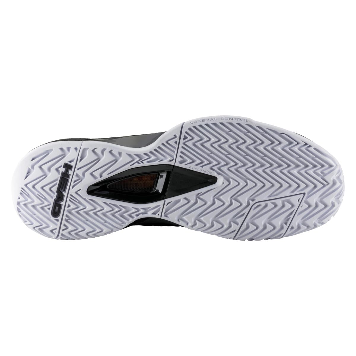 HEAD Men's Revolt Pro Sneaker - Lightweight Tennis Shoes for Men | Black/Red Size 8 | Perfect for Running, Gym & Casual Wear