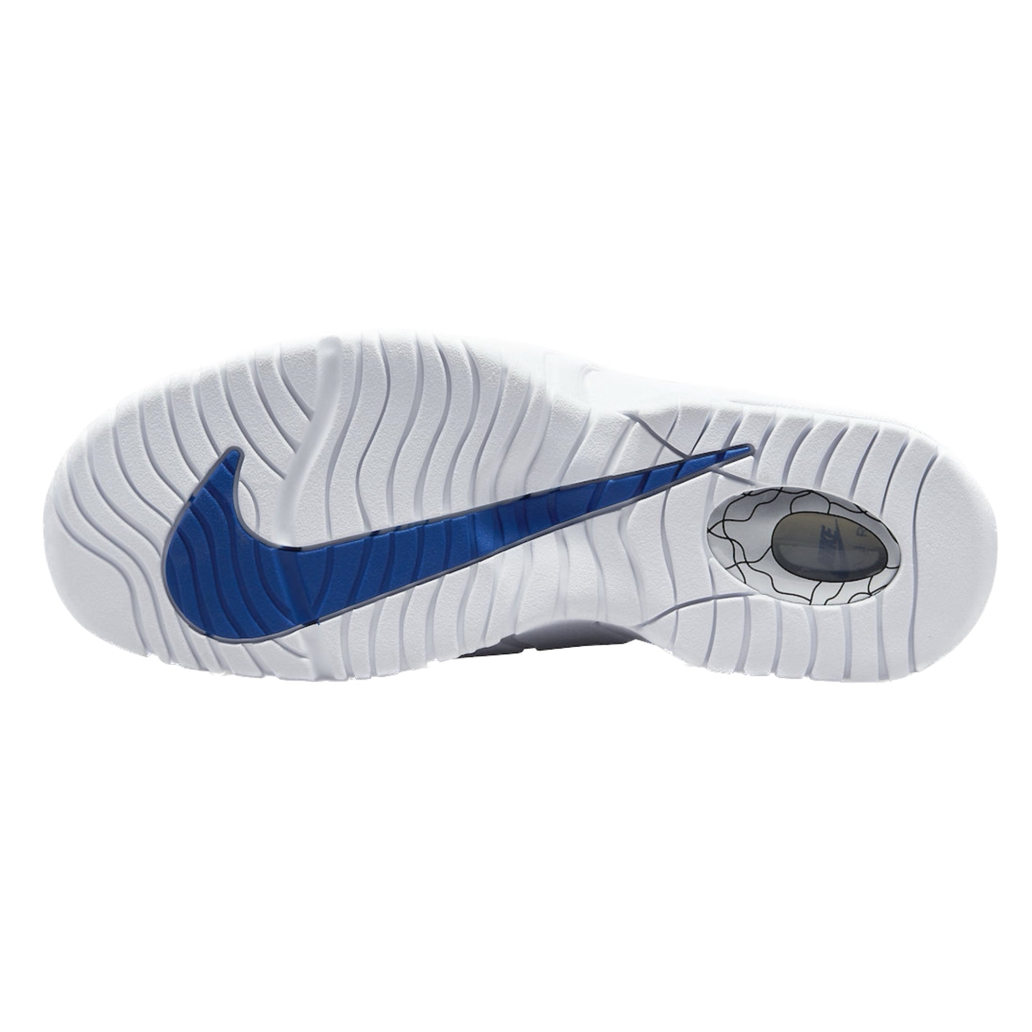Nike Air Max Penny 1 Basketball Shoes - White, Varsity Royal & Black Colorway | Retro Sneakers for Men | Perfect for Streetwear, Casual Wear & Basketball Games