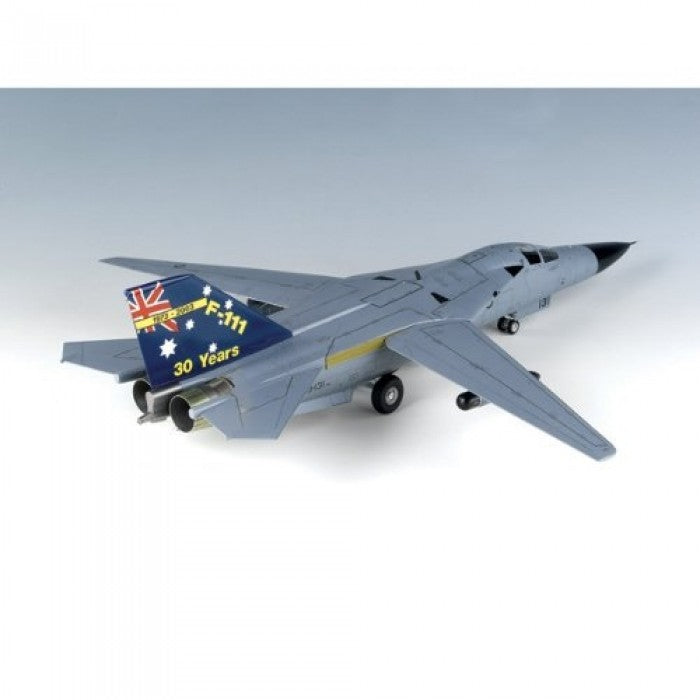 1/48 Scale F-111C RAAF Aardvark Model Kit with Australian Decals - Perfect for Military Aircraft Collectors & Scale Model Enthusiasts