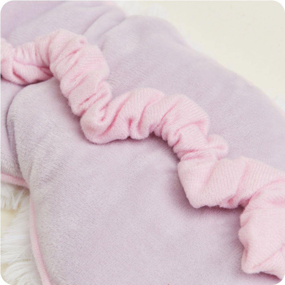 Lavender Scented Marshmallow Warmies Eye Mask for Sleep & Relaxation - Perfect for Stress Relief, Travel & Spa Use
