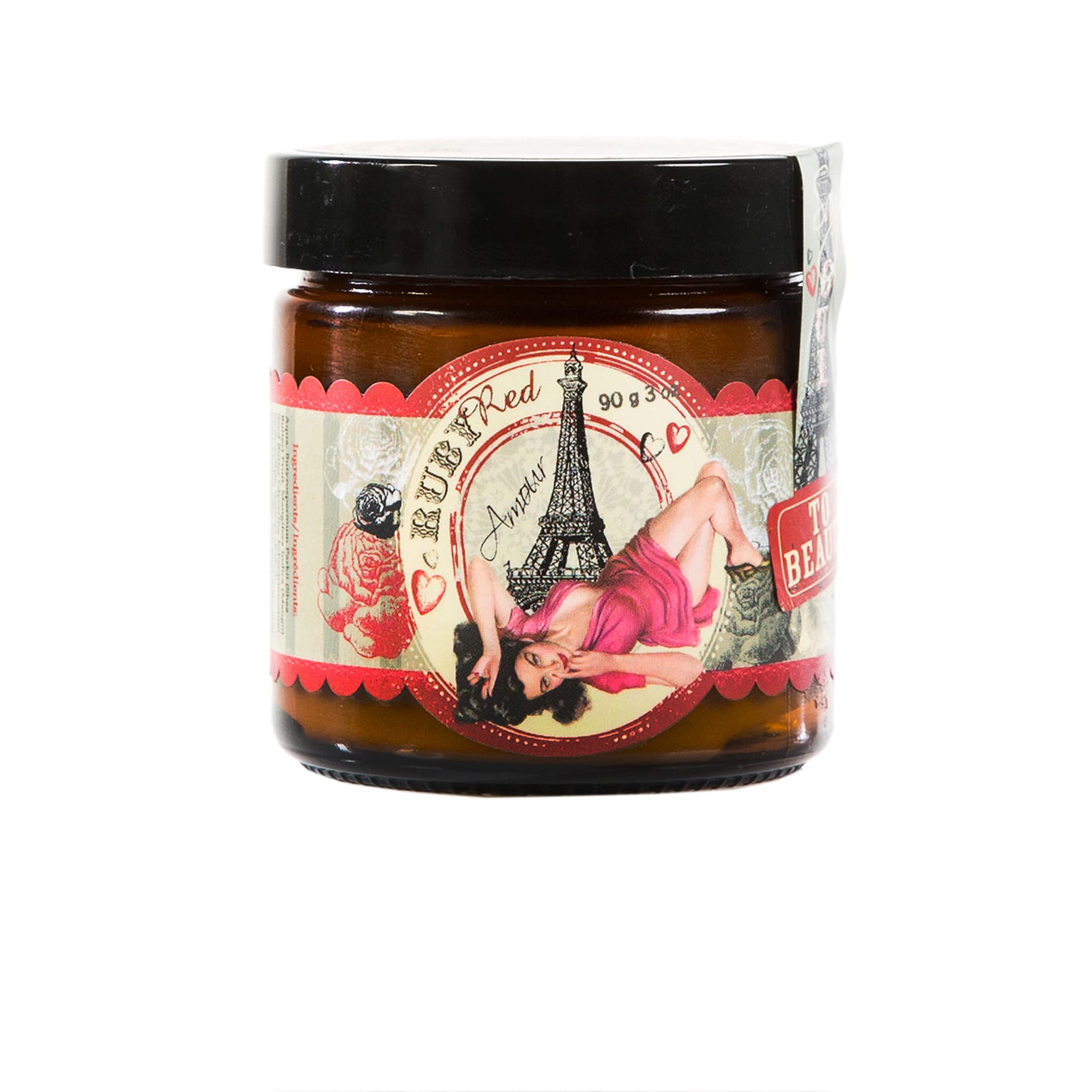 Instant Hand Repair Cream (Ruby Red) - Deep Moisturizing & Fast Healing for Dry, Cracked Hands - Perfect for Winter, Gardening & Daily Skincare