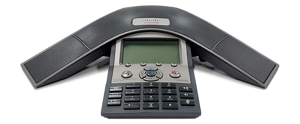 Refurbished Cisco 7937G IP Conference Phone with Dual External Microphones - Ideal for Office Meetings & Conference Rooms