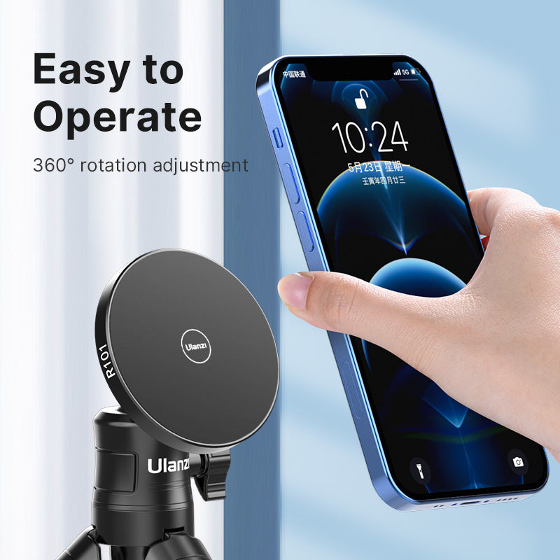 Ulanzi R101 1/4'' Mount Adapter for MagSafe - Compatible with iPhone 14/13/12 Series - Perfect for Vlogging, Photography & Mobile Filmmaking