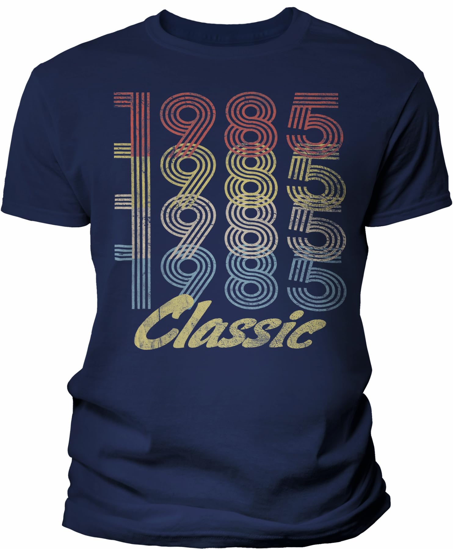 Classic 1985 Retro 40th Birthday T-Shirt for Men - Vintage 40 Year Old Gift Idea - Perfect for 1985 Birth Year Celebrations & Milestone Parties