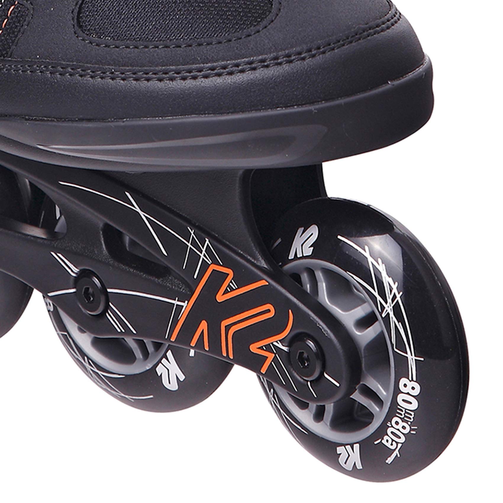 K2 Alexis 80 Women's Inline Skates - Comfortable & Stylish Rollerblades for Fitness, Outdoor Recreation & Urban Skating
