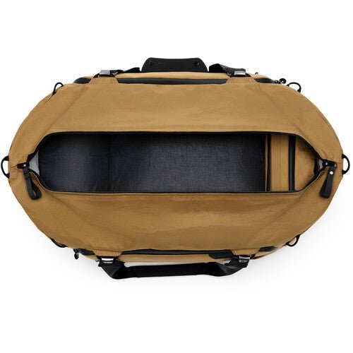Peak Design Travel Duffel Bag 50L - Durable Carry-On Duffel for Travel & Adventure - Perfect for Camping, Hiking & Weekend Getaways (Coyote Color)